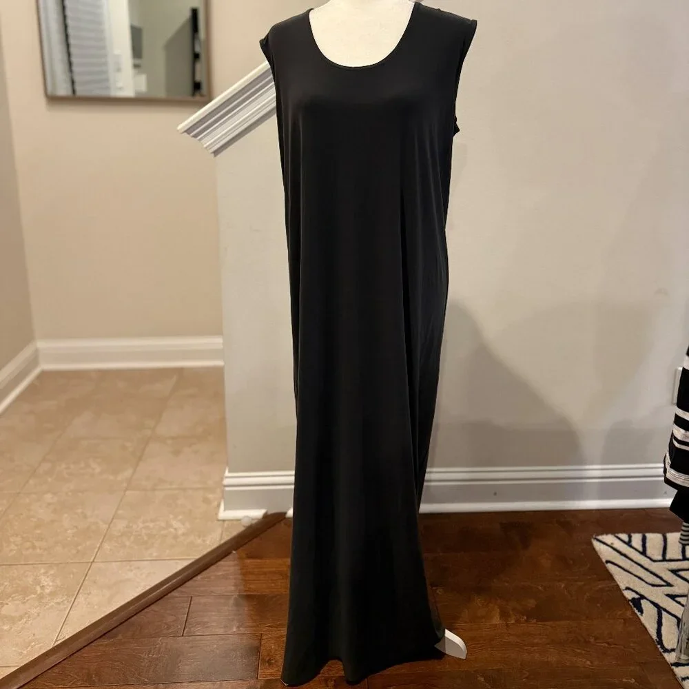 Norma Kamali KamaliKulture Sleeveless Maxi Dress - Picture 6 of 9